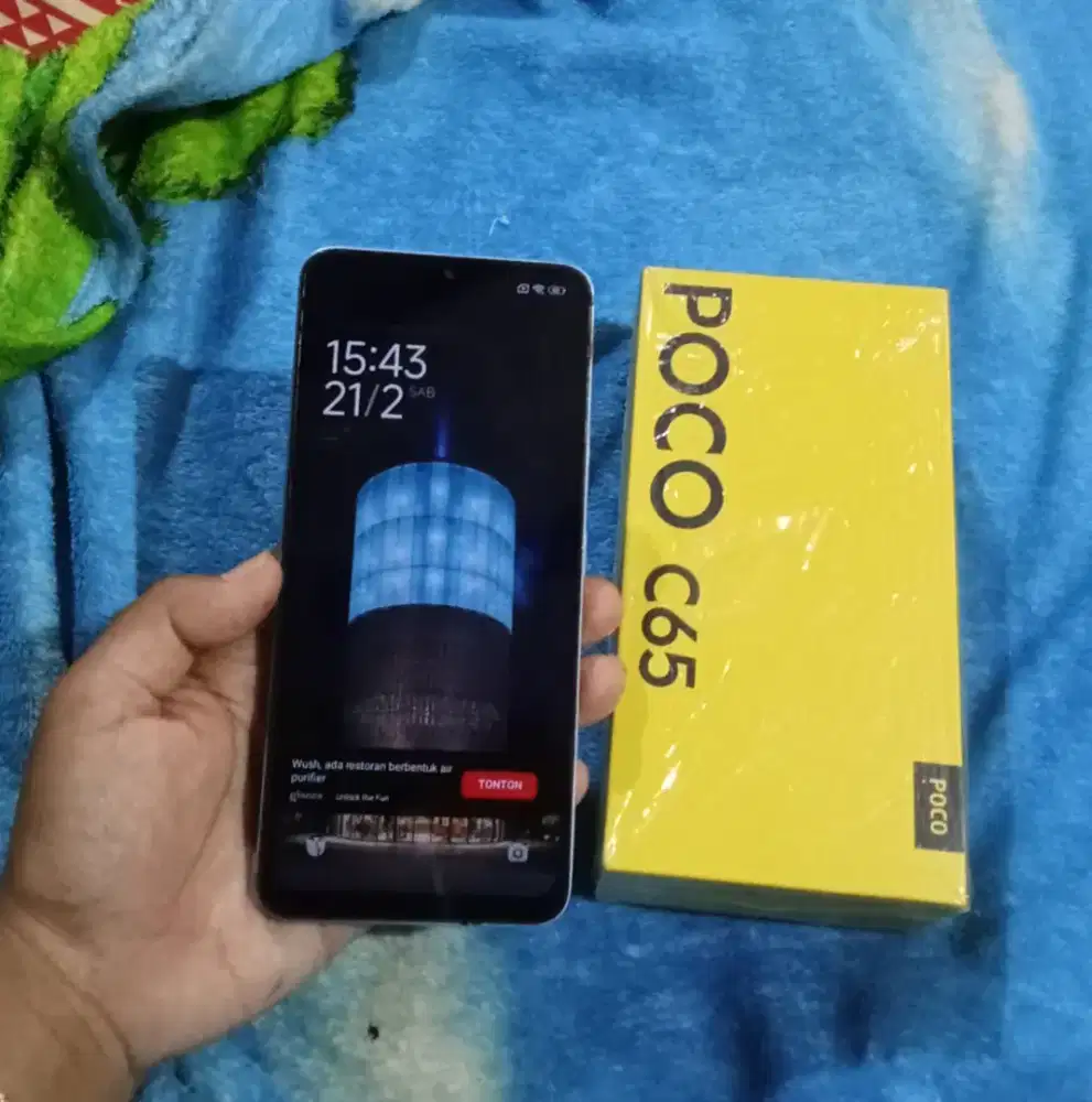 Poco c65 NFC ram 6+6/128 Fullset + Softcase!..