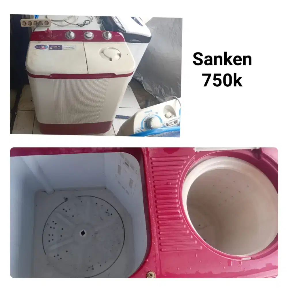 Mesin cuci bekas bergaransi