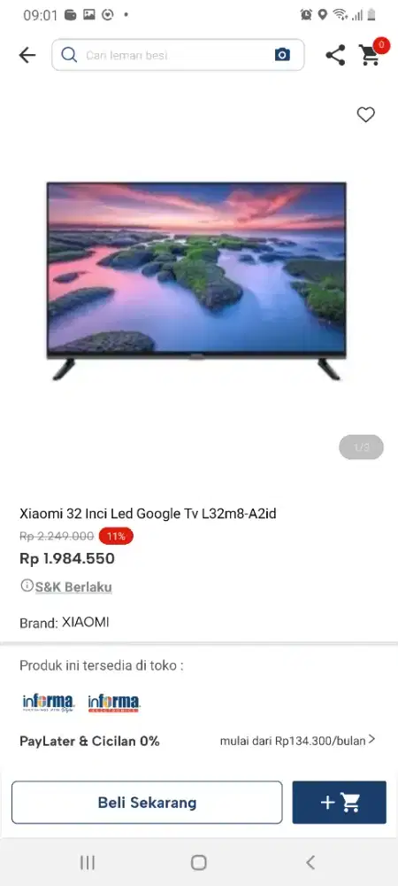 Xiaomi google tv 32inhc