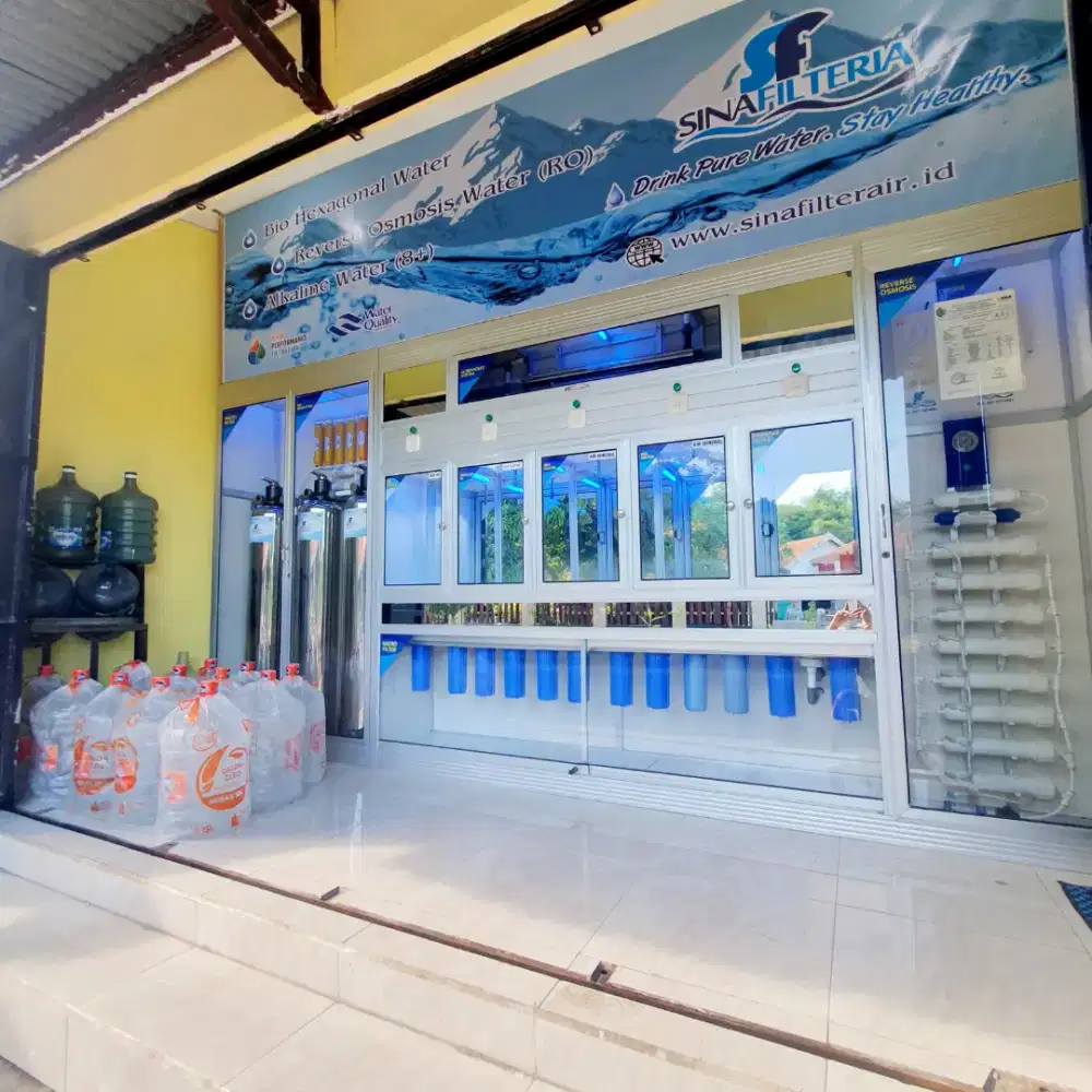 Depo Isi Ulang Air Minum Paket Premium Bekas Kondisi Bagus Siap Pakai