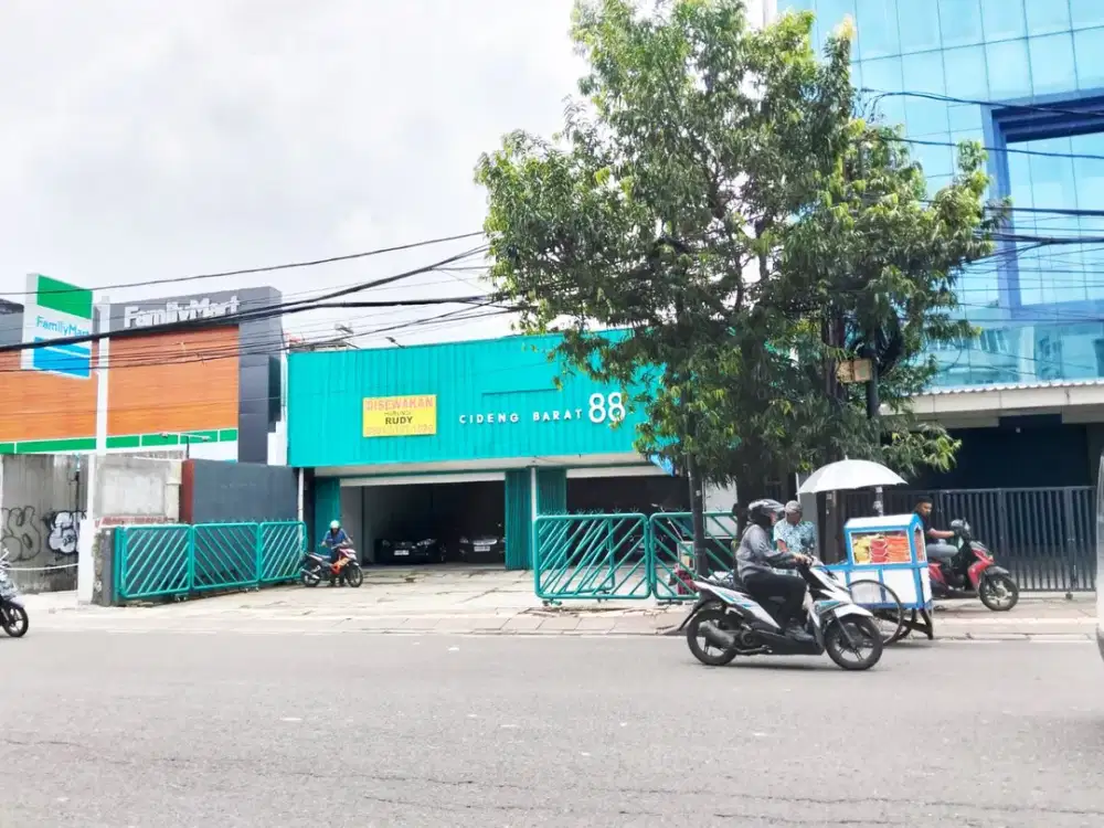 Disewa Gudang Cideng Barat 88 Ex JNT Gambir Sebelah Bank Mandiri Parkiran Luas Bebas Gage Lokasi Strategis 200m Turunan FlyOver Tanah Abang Free PPN