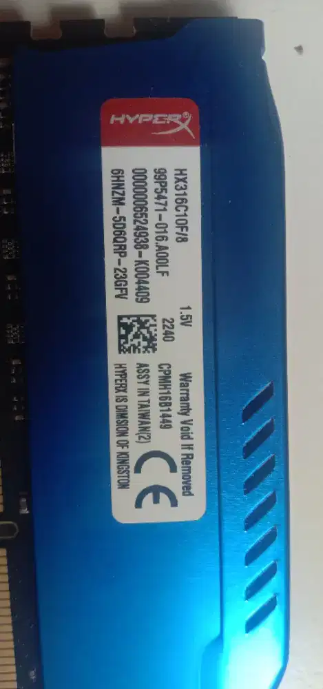 Ram ddr3 dual channel 16gb