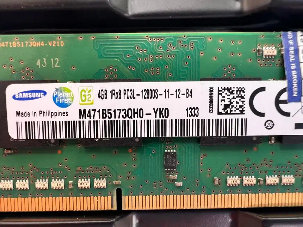 Ram Laptop DDR3L 4GB 12800s Speed 1600 Mhz