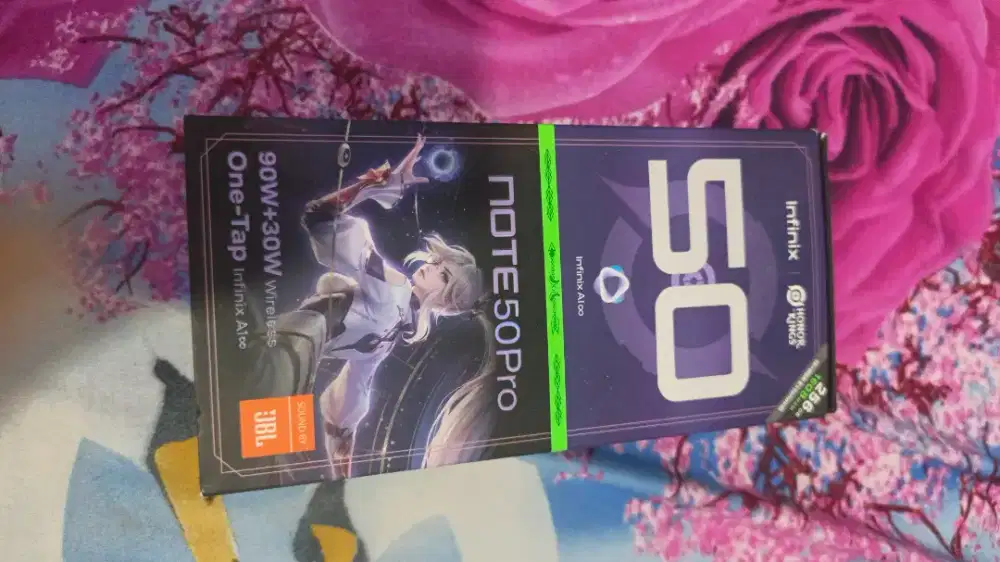 Hp infinix note 50 pro ram 8 gb memory 256 gb, mulus no minus