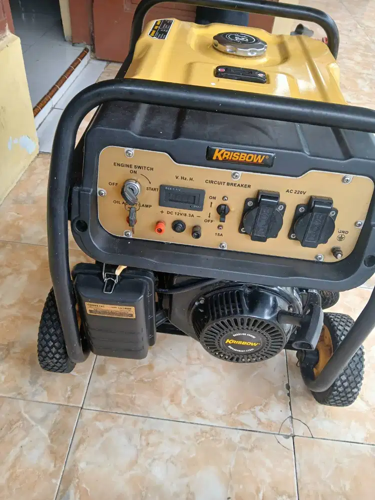 Genset Krisbow 3800 Watt (Rp. 5.200.000) nego