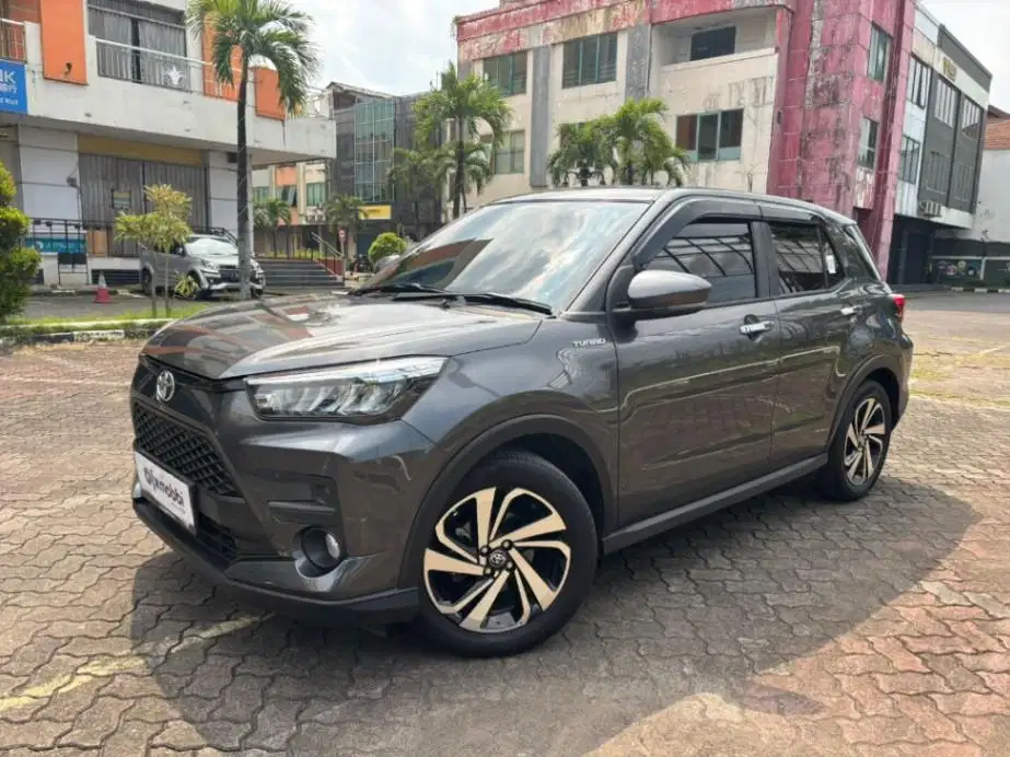 DP MURAH - Toyota Raize 1.0 G One Tone Bensin-MT 2022 Abu