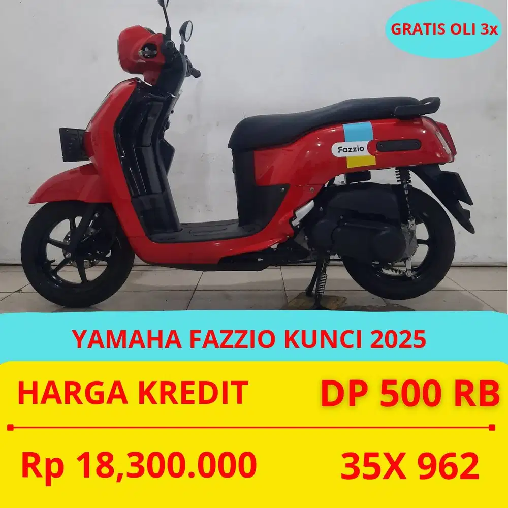 YAMAHA FAZZIO KUNCI 2025 DP 500 RIBU GUYSS