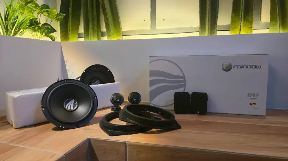 Speaker mobil Two way (2 way) like new Rainbow germany