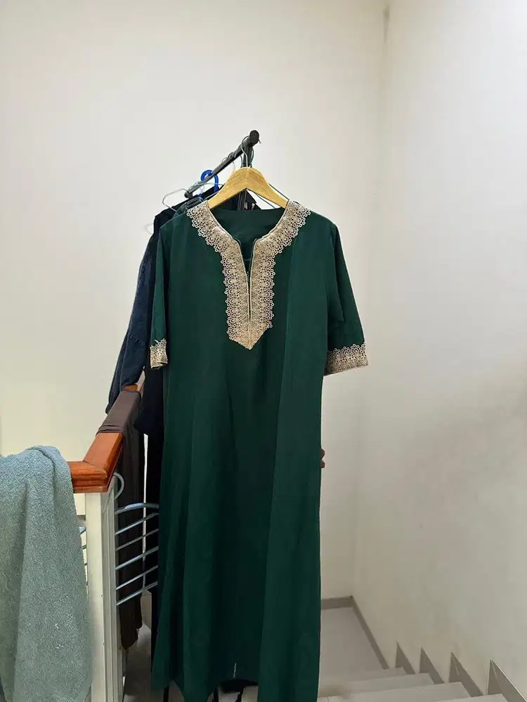 Dijual daster tidur hijau