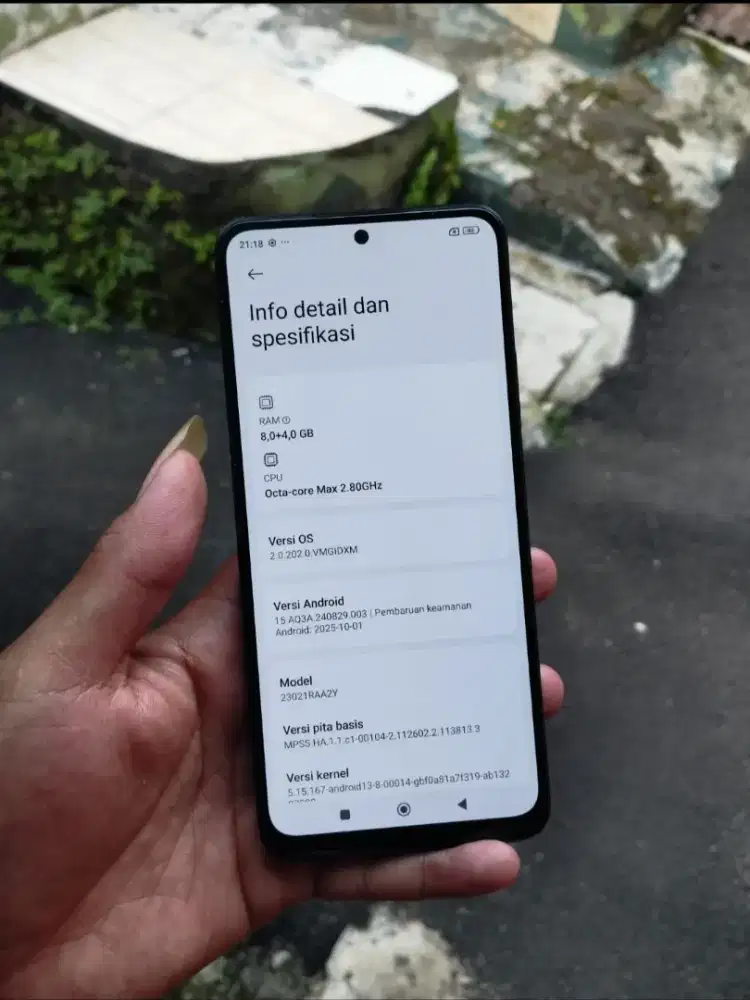 XIAOMI REDMI NOTE 12 8+4/128 SUPER SANGAT MULUS