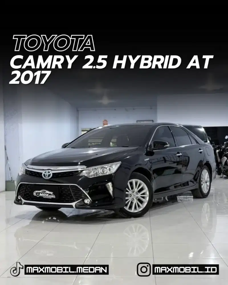 [ODO 18RB‼️] TOYOTA CAMRY 2.5 HYRBID AT 2017 pemakaian 2018