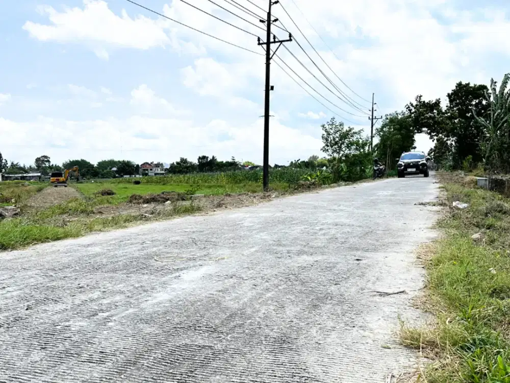 Tanah Godean Strategis, Dekat Area Kampus Besar Jogja