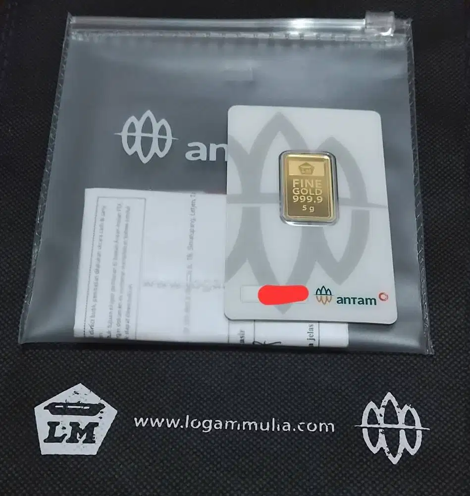 Ready Antam 5gr 2026 baru lengkap surat