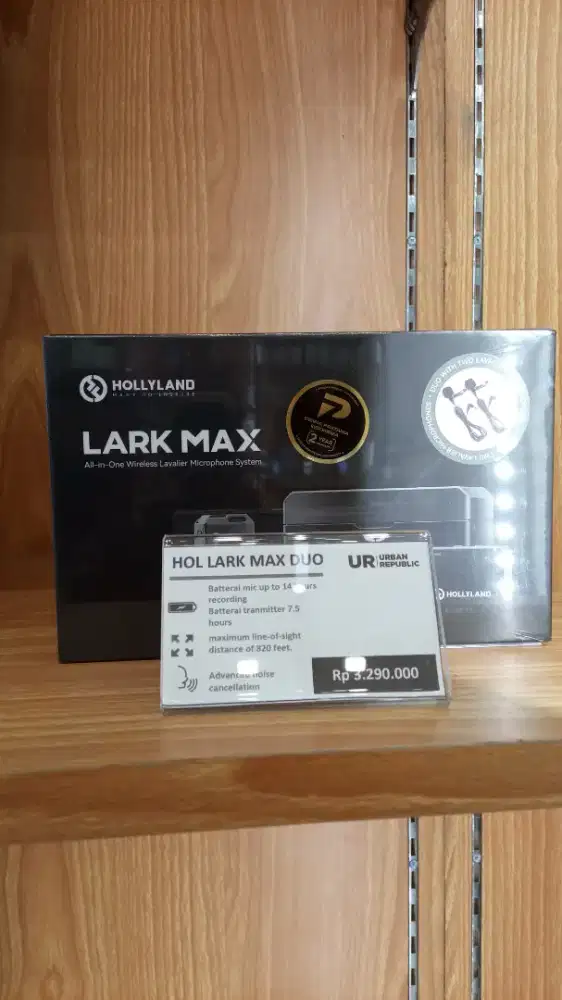 Mic Hollyland Larx Max Duo dengan cicilan ringan homecredit