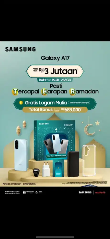 GALAXY A17 SPECIAL RAMADHAN