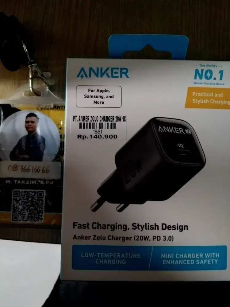 PT. ANKER ZOLO CHARGER 20W 10 ATLANTIS DAHSYAT