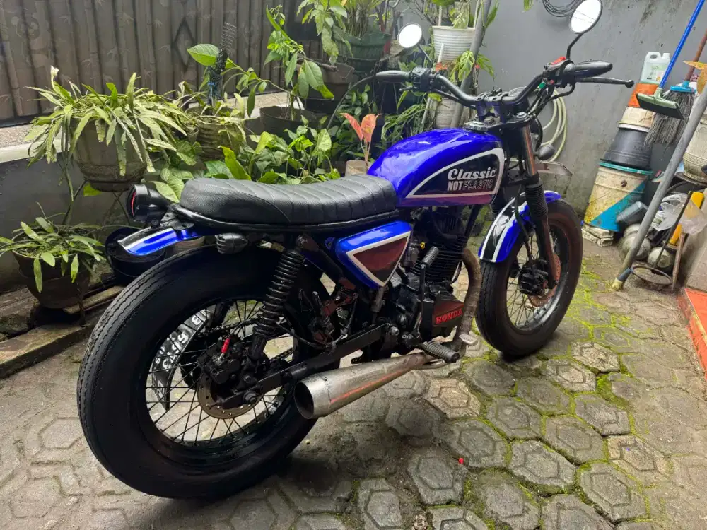Honda Cb 125 up gl pro custom japstyle surat lengkap