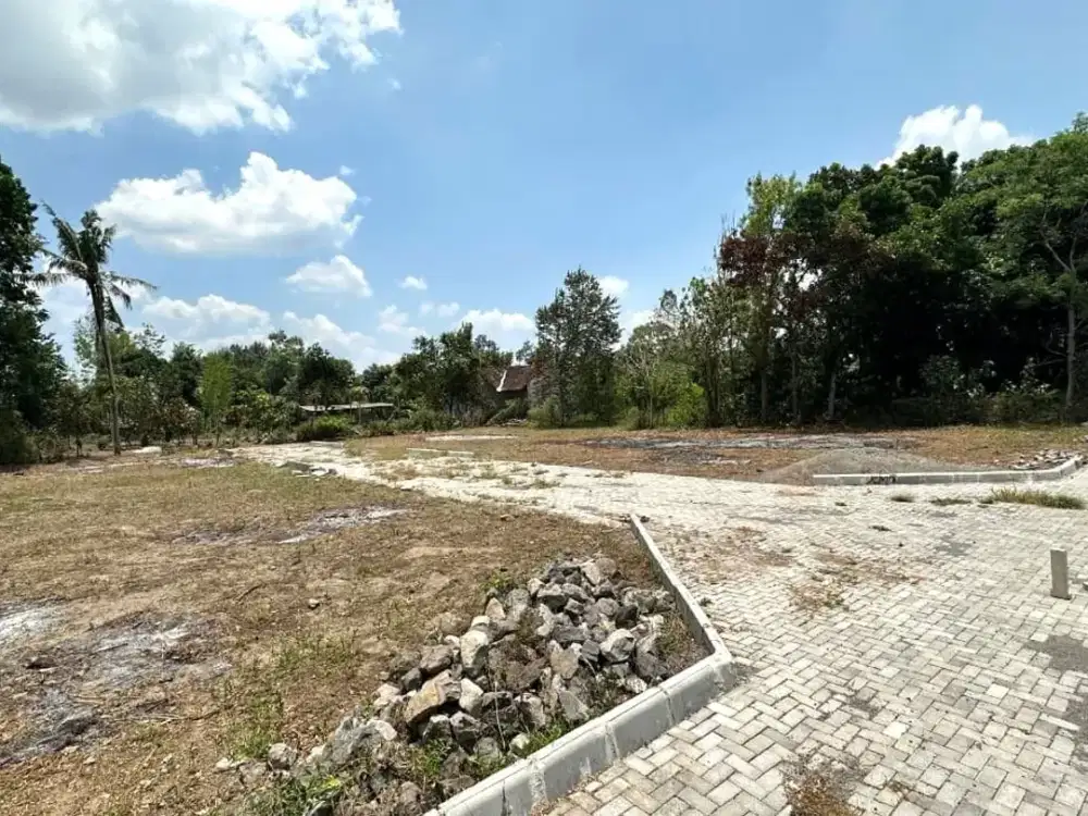 Tanah Siap Bangun Purwomartani 3menit Jalan Jogja Solo