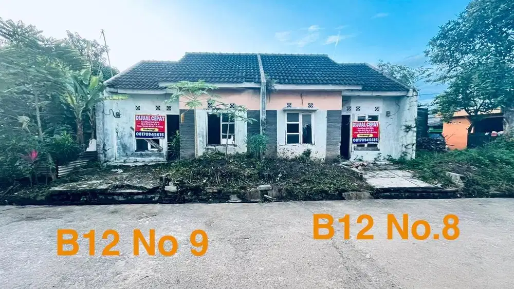 Dijual Tanah 2 Kavling Hoek+Hoek