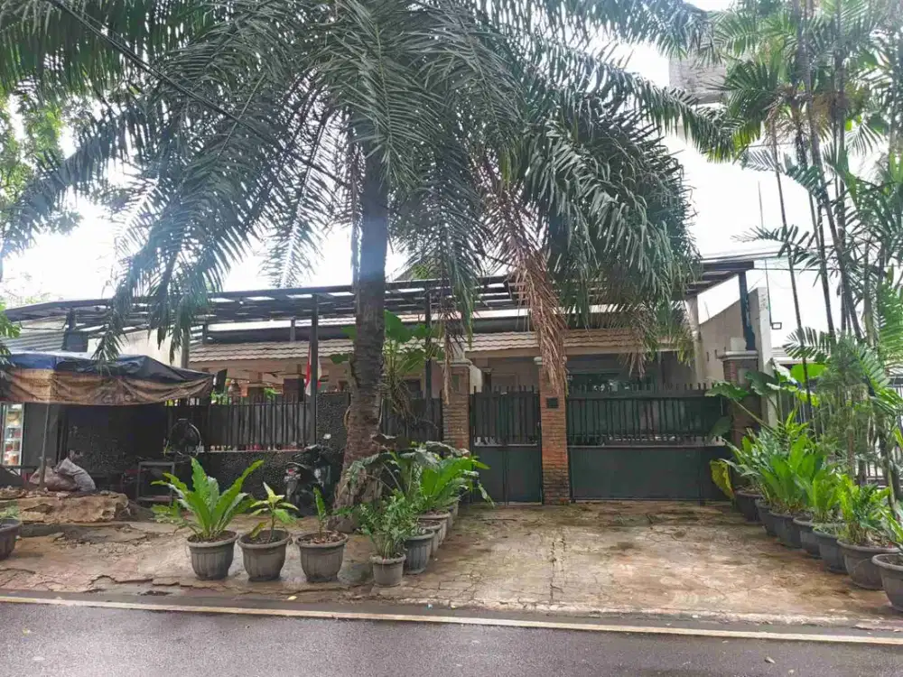 Rumah Lama Hoek Dipakai Kantor Di Jl Bakti Senopati Kebayoran Baru Jakarta Selatan