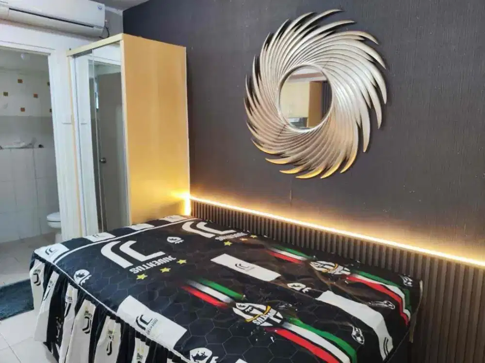 Full furnish interior baru‼️Dijual apartemen educity tower Yale