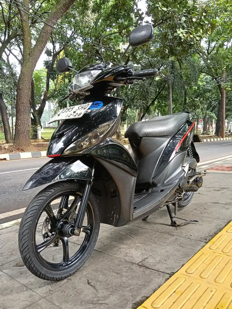 DIJUAL CASH YAMAHA MIO J THN 2012 PAJAK IDUP SIAP PAKAI