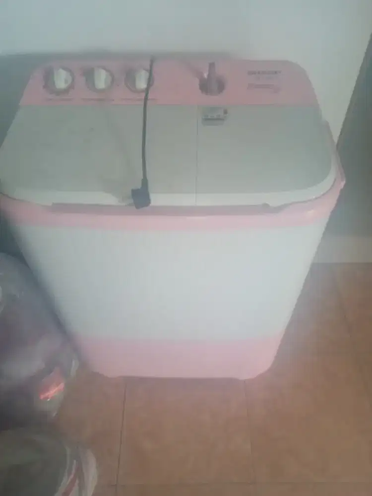 Mesin Cuci Sharp 2 Tabung | Normal | Murah | Siap Pakai