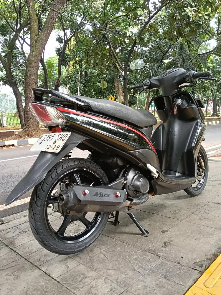 DIJUAL CASH YAMAHA MIO J THN 2012 PAJAK IDUP SIAP PAKAI