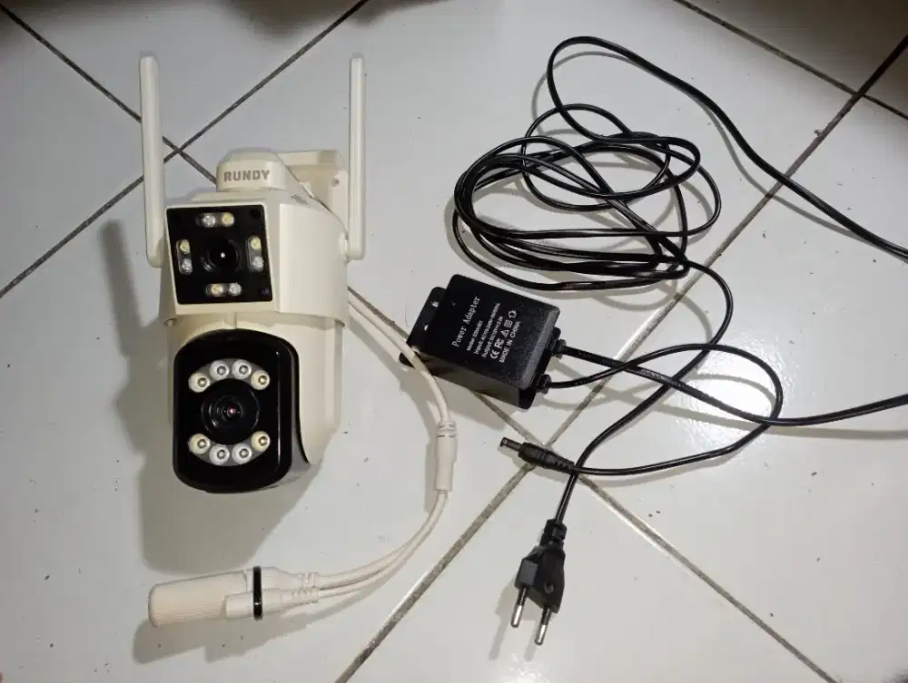 CCTV DUAL KAMERA MERK RUNDY SECOND BAGUS