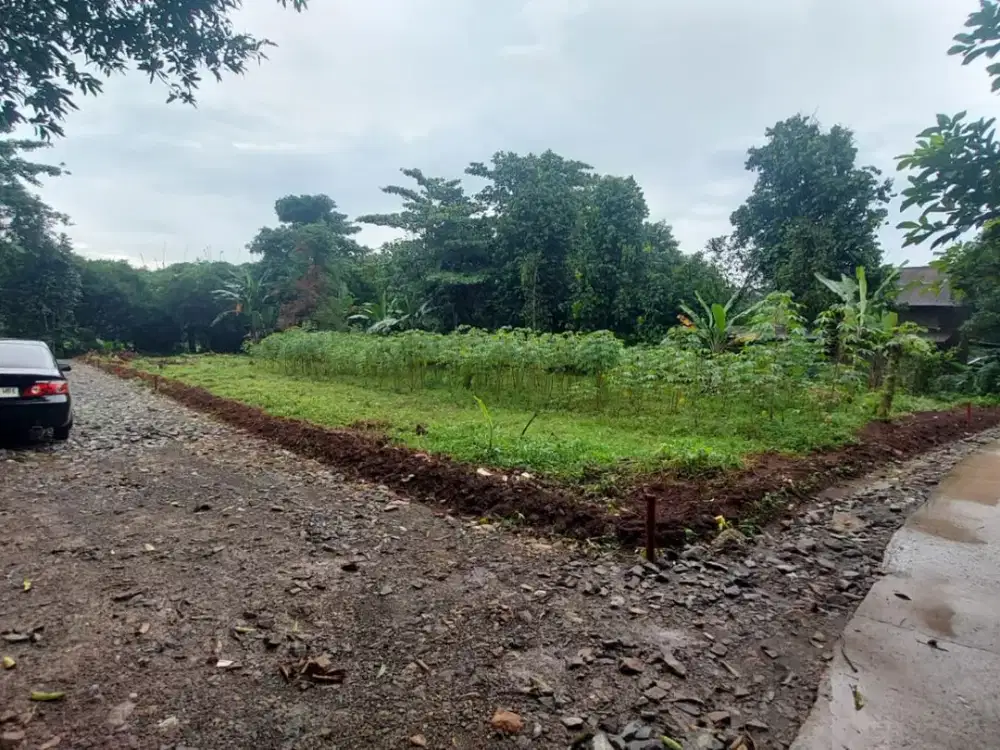Kavling Matang 1 Jt-an Bekasi, Dekat Gerbang Tol Burangkeng. Terima SHM