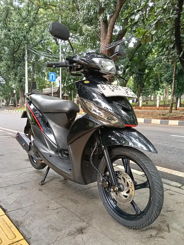 DIJUAL CASH YAMAHA MIO J THN 2012 PAJAK IDUP SIAP PAKAI