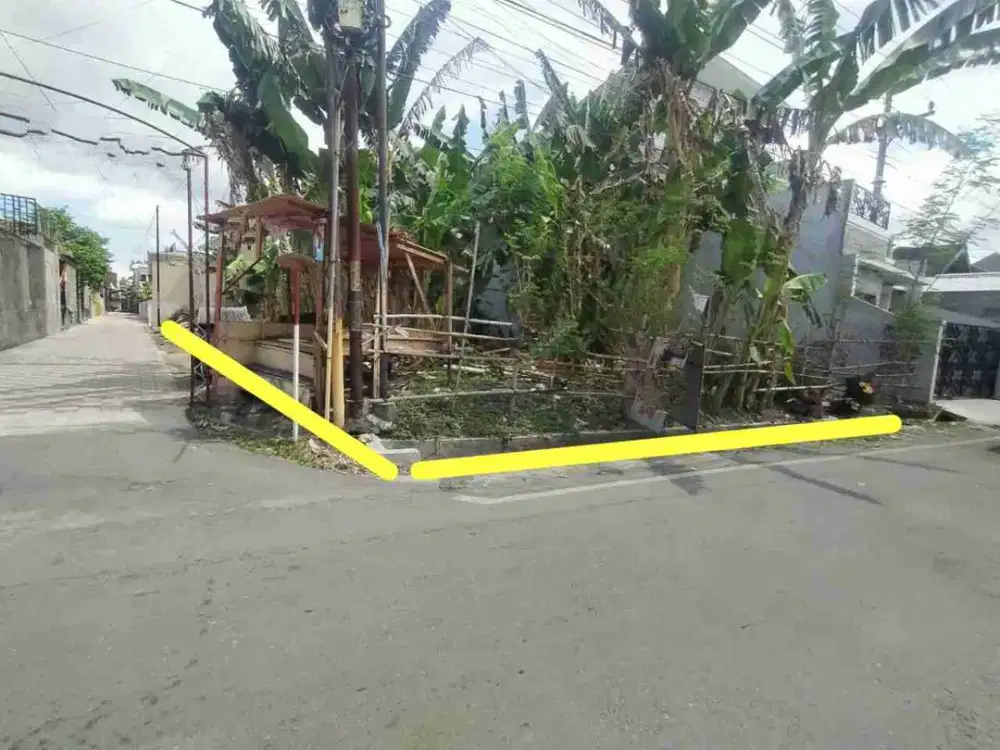 Tanah Strategis dekat DPRD Solo, Jajar Laweyan SOLO Surakarta