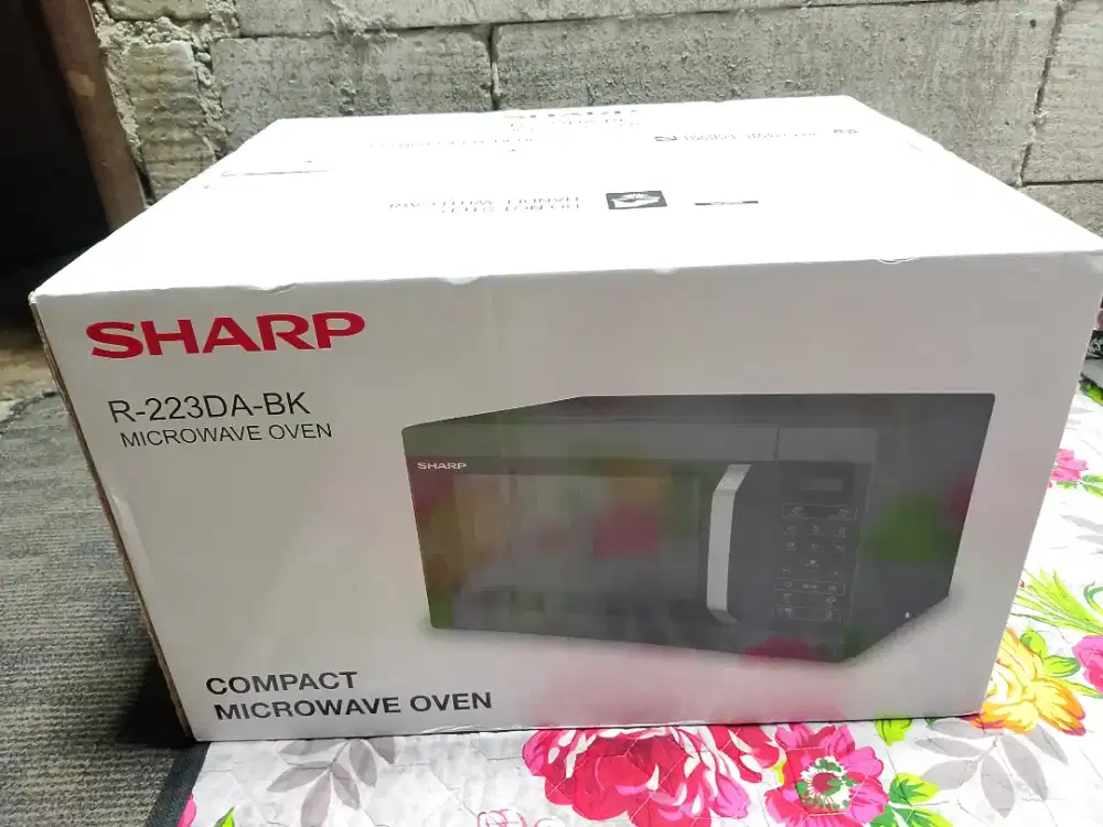 microwave oven merk sharp 23 liter