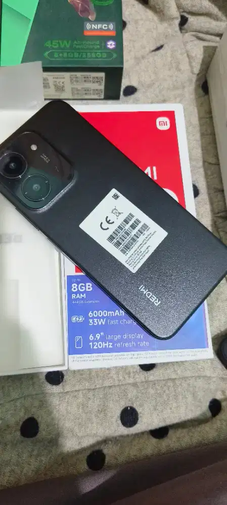 REDMI 15C 16/256 SEMINGGU PAKAI SEPERTI BARU