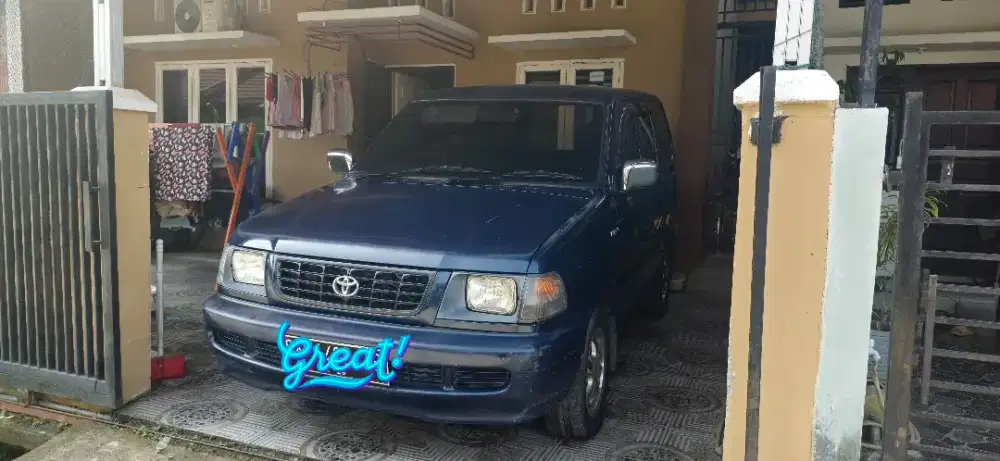 Dijual mobil toyota kijang thn 2002
