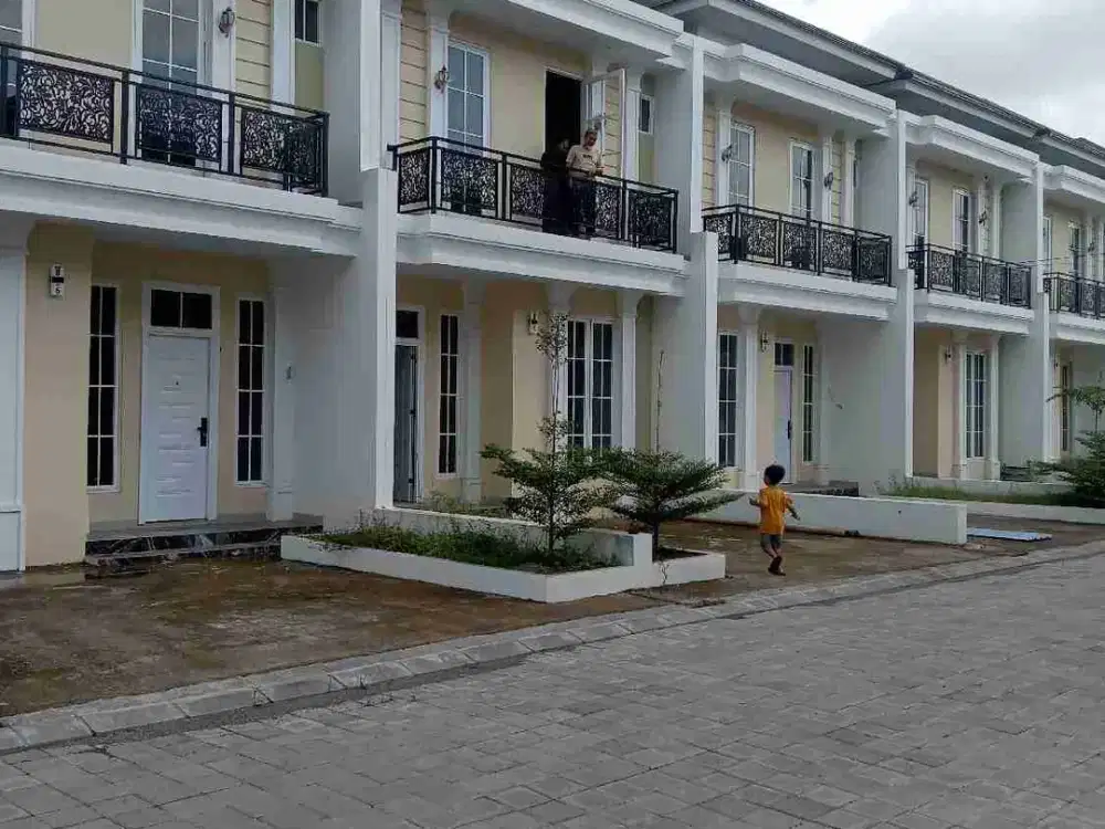 Rumah baru 2 lantai sistem cluster dkt kampus UNM UNISMUH Alauddin Makassar