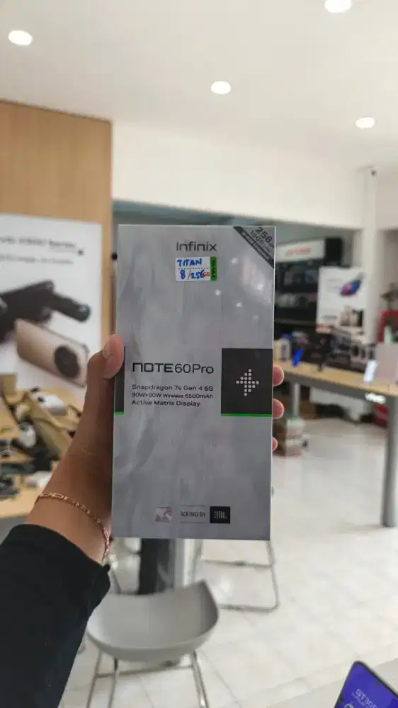 JUAL CEPAT INFINIX NOTE 60 PRO 5G RAM 8/256 NEW SEGEL GARANSI RESMI