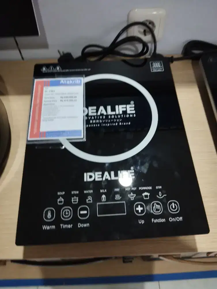 IDEALIFE PORTABLE INDUCTION bisa dicicil