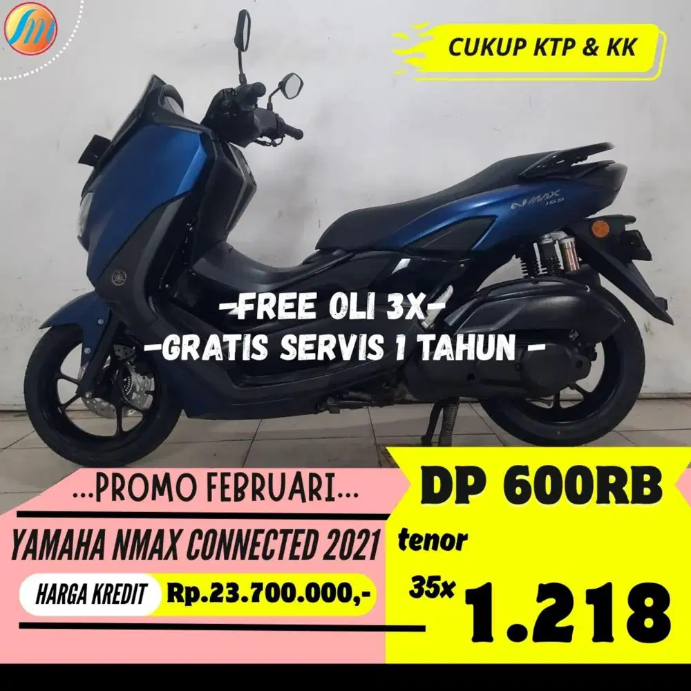 DP PROMO 600RIBU YAMAHA NMAX CONNECTED 2021 ANGSURAN SANGAT TERJANGKAU