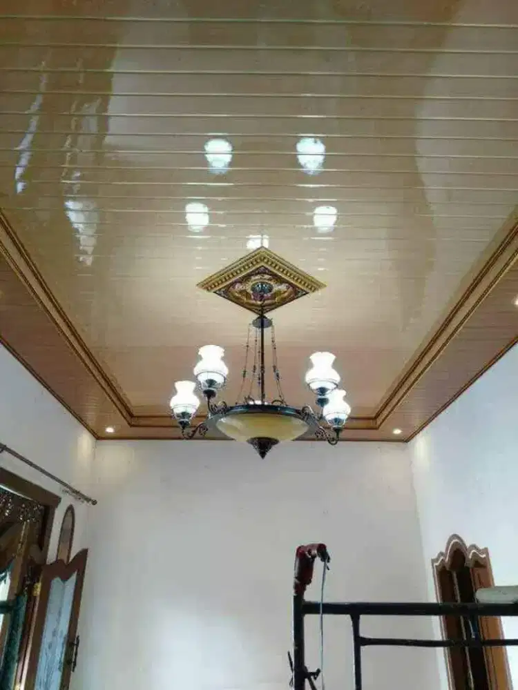 Plafon pvc dan gipsum