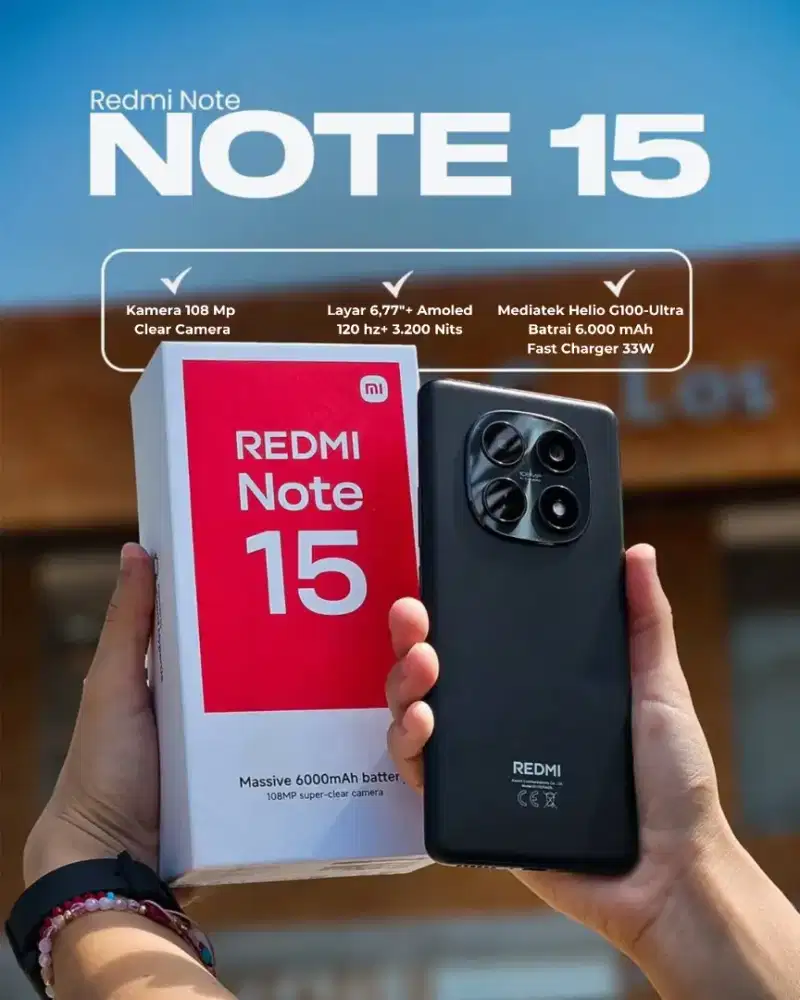 Redmi Note 15 4G | Promo Termurah
