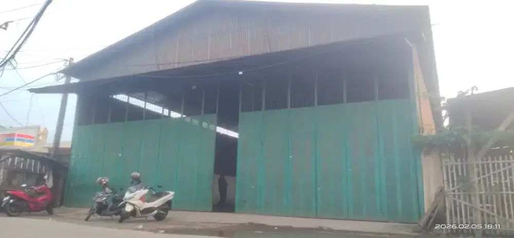 DI JUAL GUDANG STRATEGIS DEKAT JABABEKA I CIKARANG UTARA KAB. BEKASI