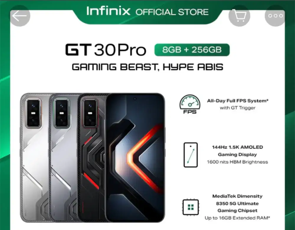 Infinix GT 30 PRO