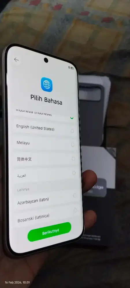 Infinix Note edge 8/256GB 5G BARU