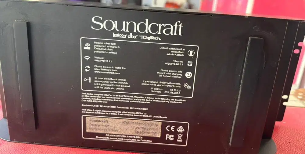 Mixer digital Soundcraft UI 16