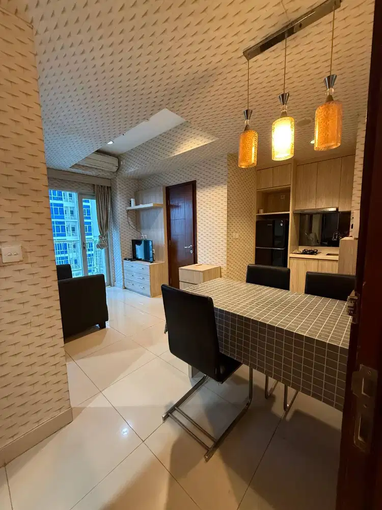 Disewakan cepat apartemen murah 2 bedroom fasilitas&perabot lengkap