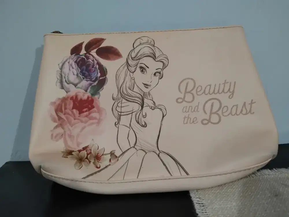 Dijual pounch Beauty and the Beast