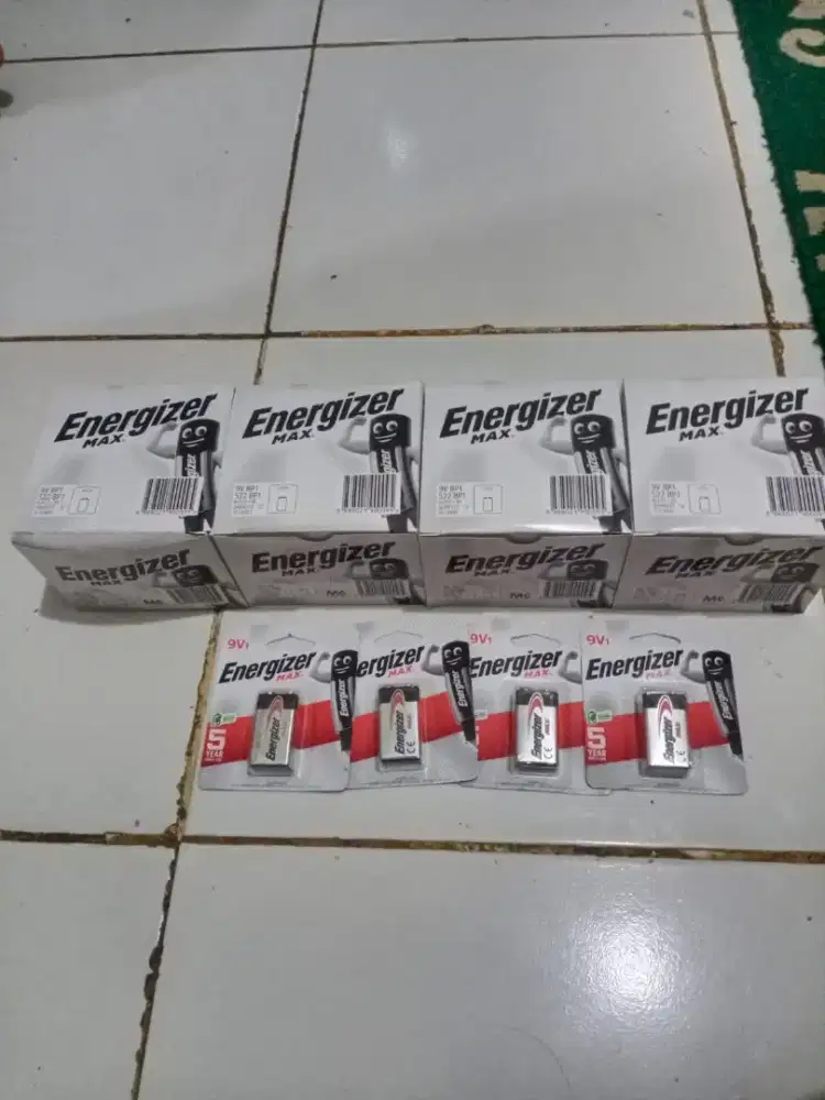 Baterai energizer 9 v