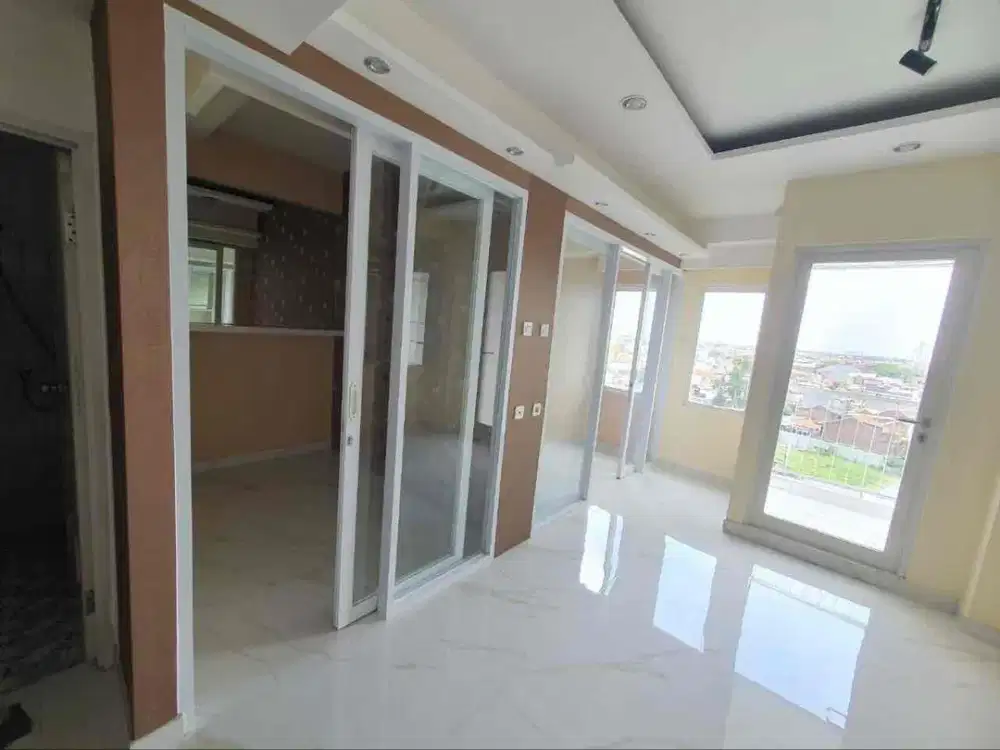 Lantai 1‼️Jarang Ada apartemen puncak CBD lantai sudah granit full renovasi