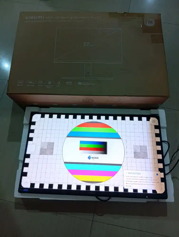 Monitor xiaomi g27 pro gaming minus